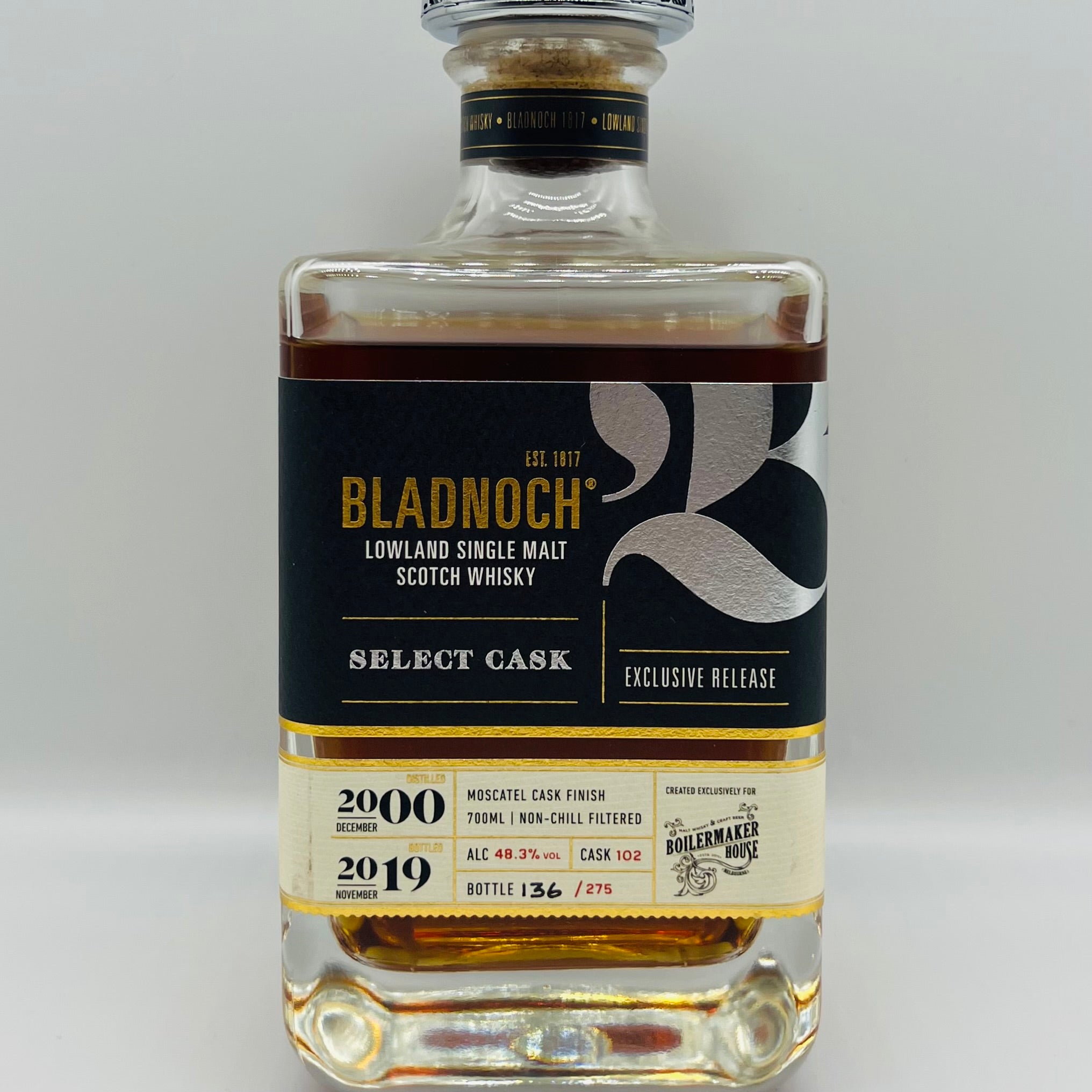 Bladnoch 2000 Boilermaker House Single Cask (30ml,48.3%)