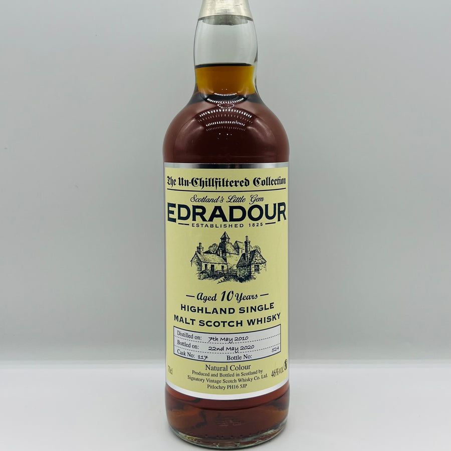 Signatory Vintage Edradour 10y 2010  (30ml,46%)