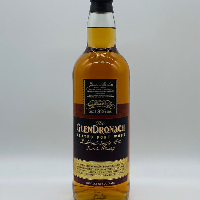 Glendronach Peated Port Wood (30ml,46%)