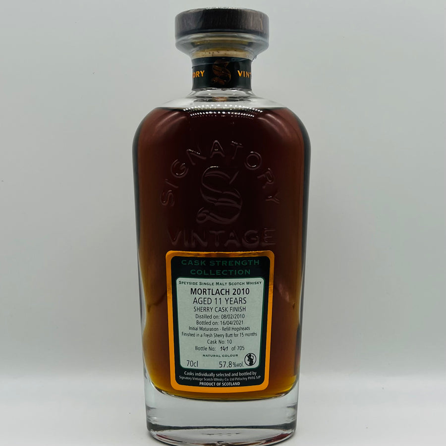 Signatory Vintage Mortlach 2010 11y (30ml,57.8%)