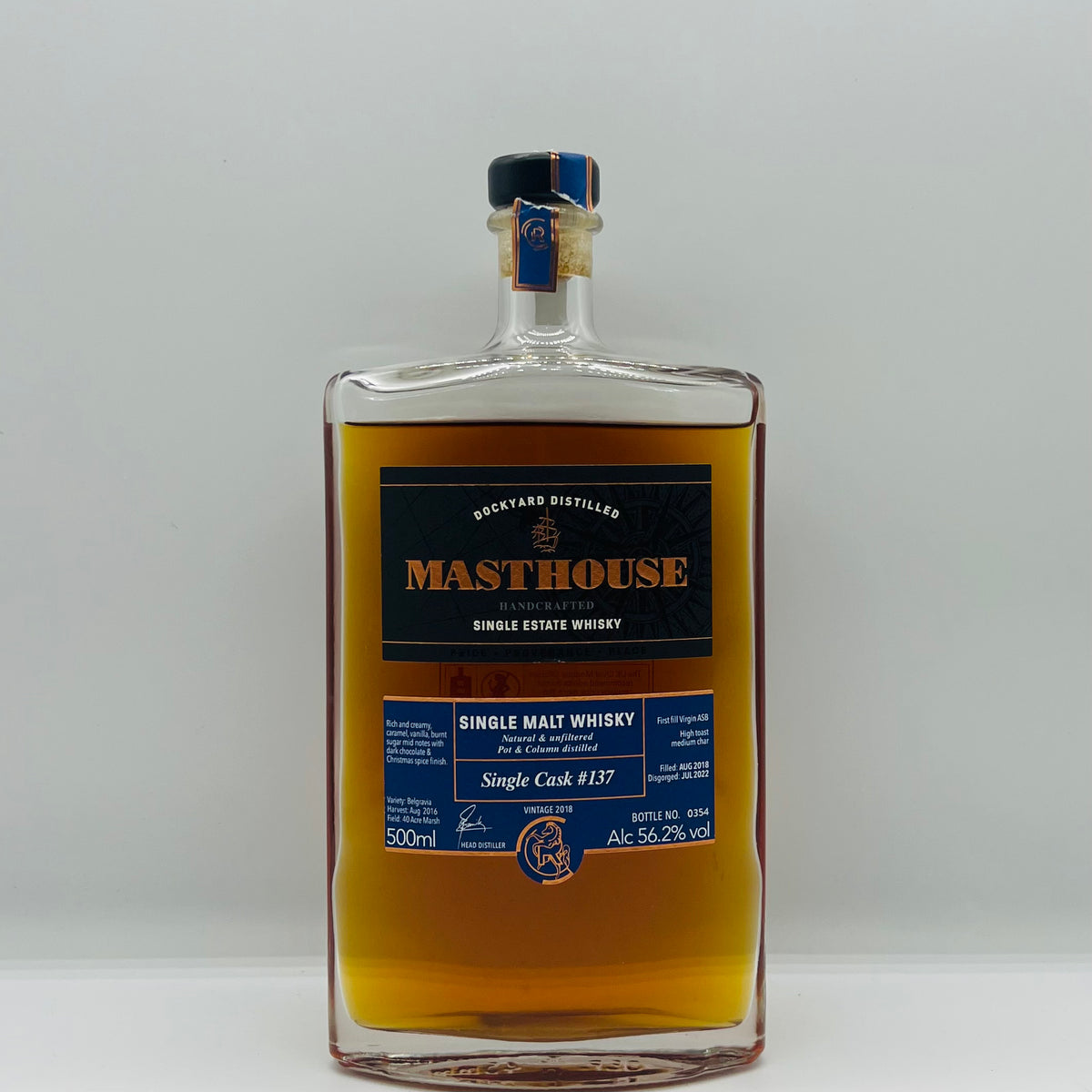Copper Rivet Masthouse Single Cask 137 (30ml,56.2%)