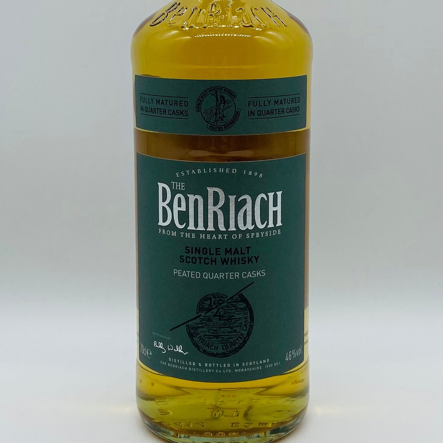 BenRiach Peated Quarter Cask (30ml,46%)