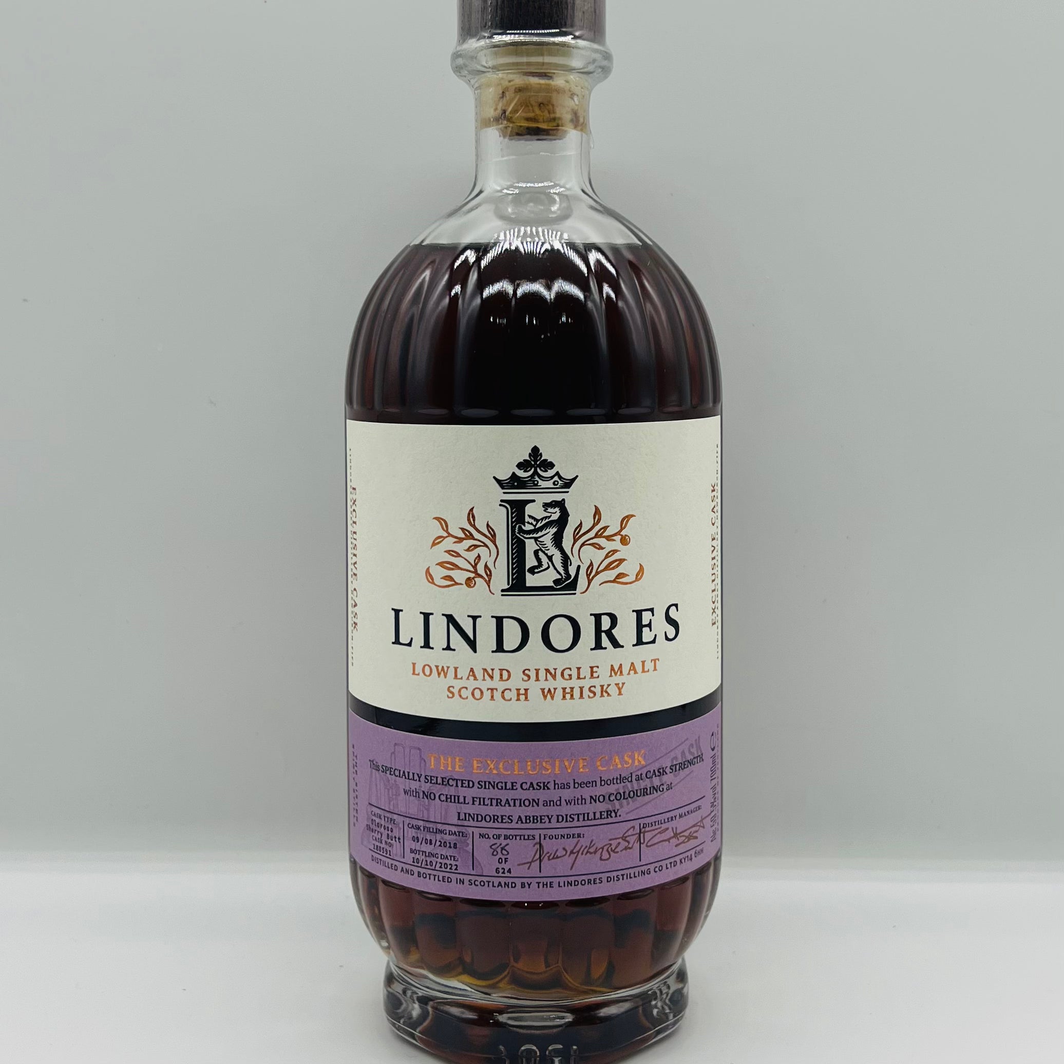 Lindores Abbey Whisky Exclusive (30ml,59.5%)