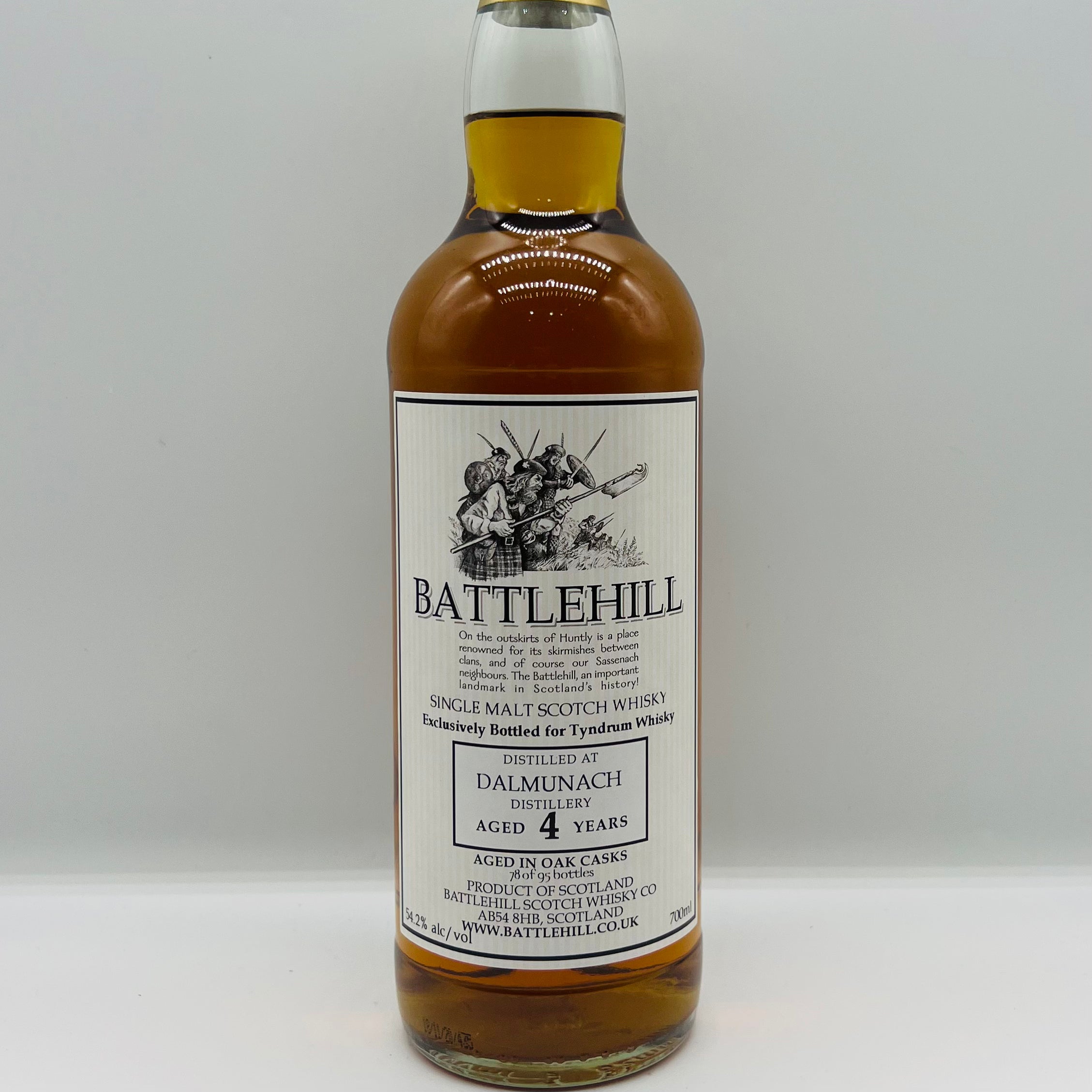 Dalmunach 4y Battlehill (30ml,54.2%)