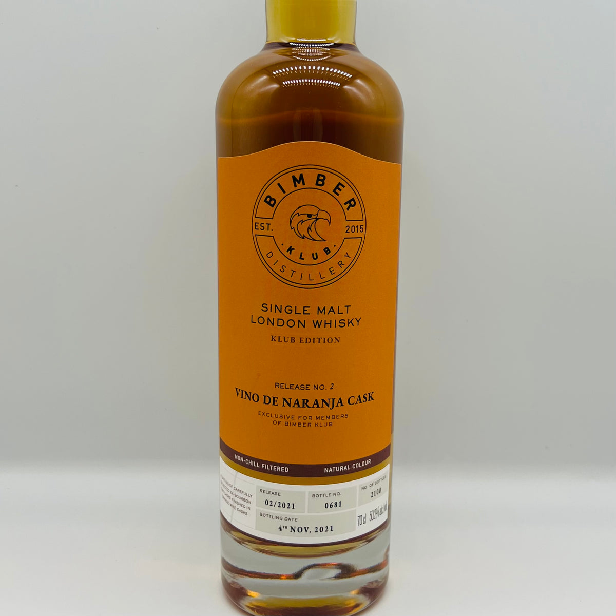 Bimber Club Edition Vino De Naranja (30ml,50.2%)