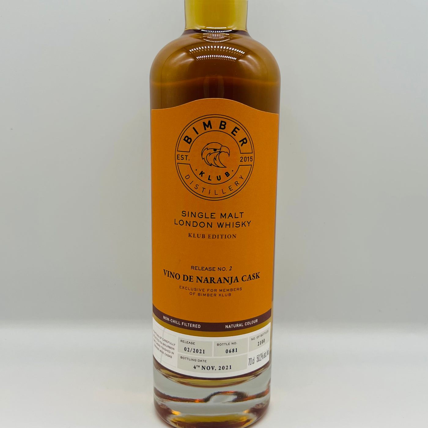 Bimber Club Edition Vino De Naranja (30ml,50.2%)