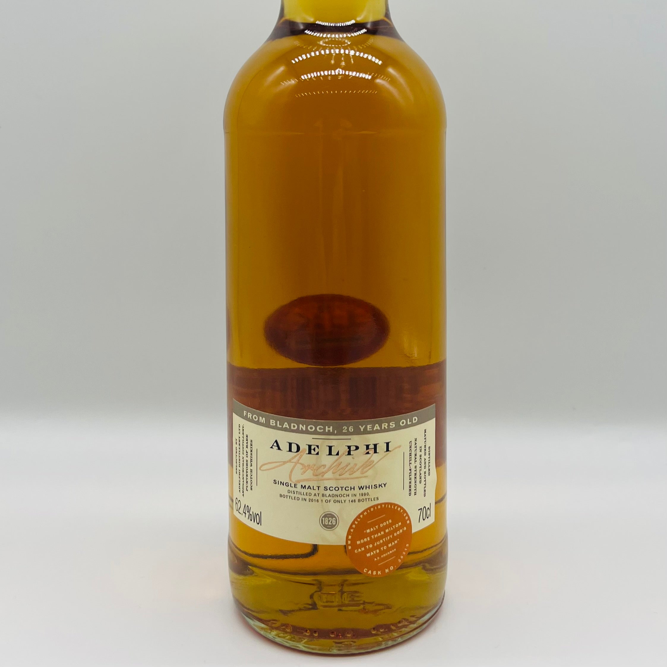 Adelphi Bladnoch 1990 26y (30ml,62.4%)