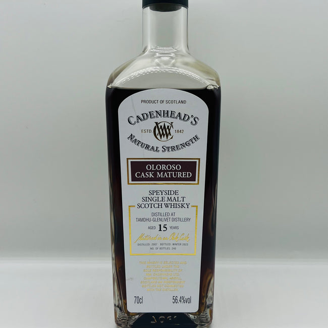 Tamdhu 15y Oloroso Cadenhead's (30ml,56.4%)
