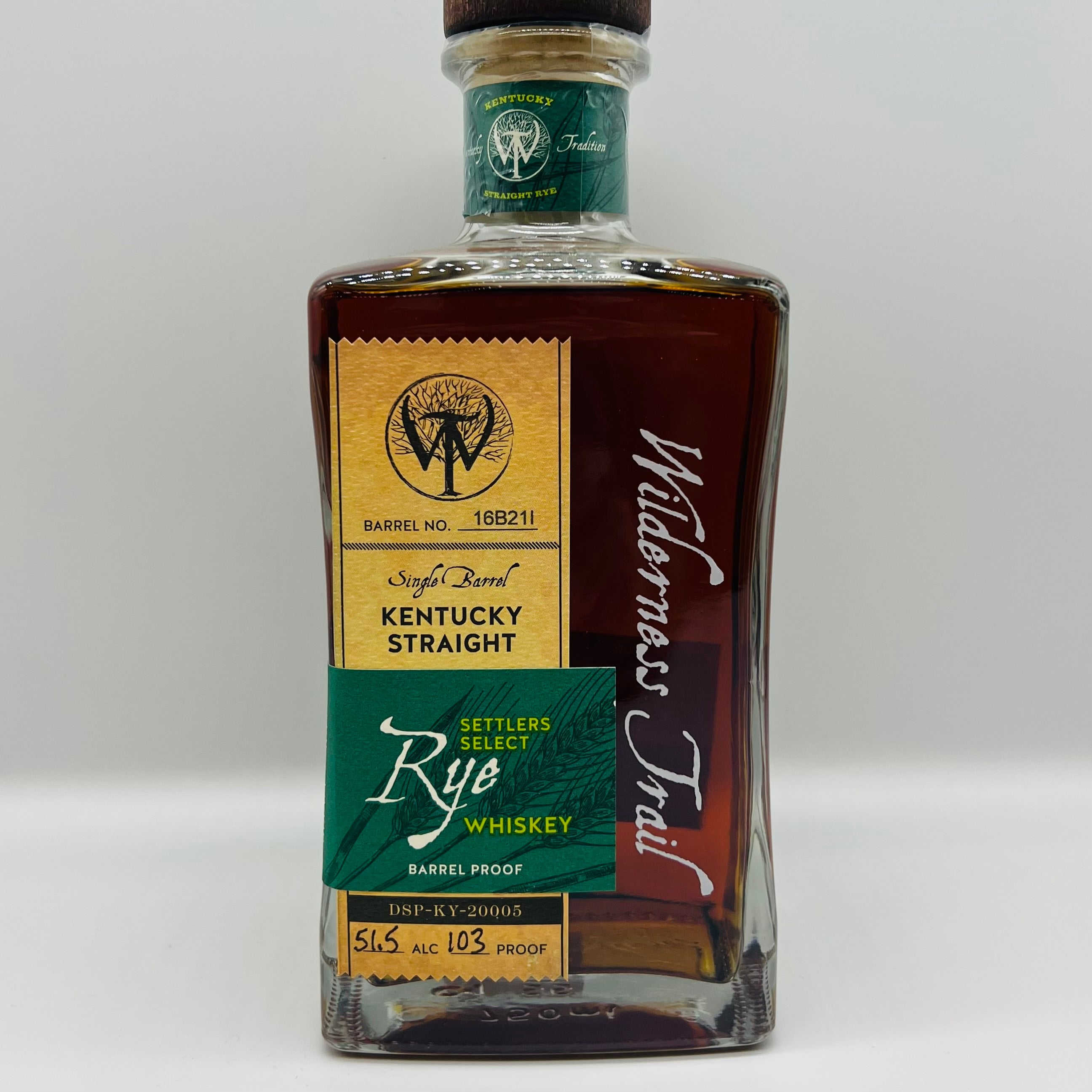 Wilderness Trail Single Barrel Rye (30ml,51.5%)