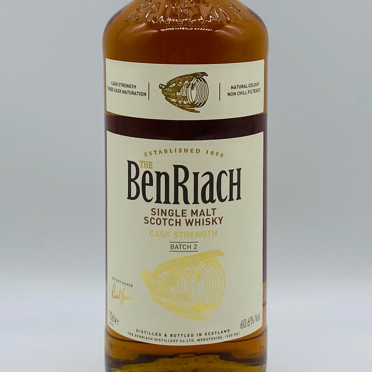 BenRiach Cask Strength Batch 2 (30ml,60.6%)