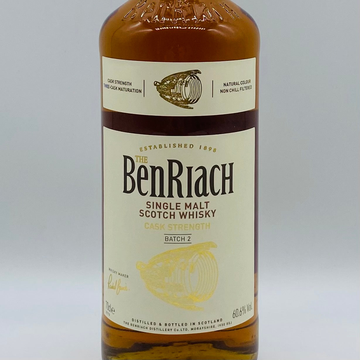 BenRiach Cask Strength Batch 2 (30ml,60.6%)