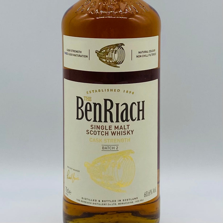 BenRiach Cask Strength Batch 2 (30ml,60.6%)