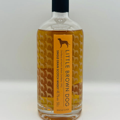 North British 1992 Little Brown Dog (30ml,48.7%)