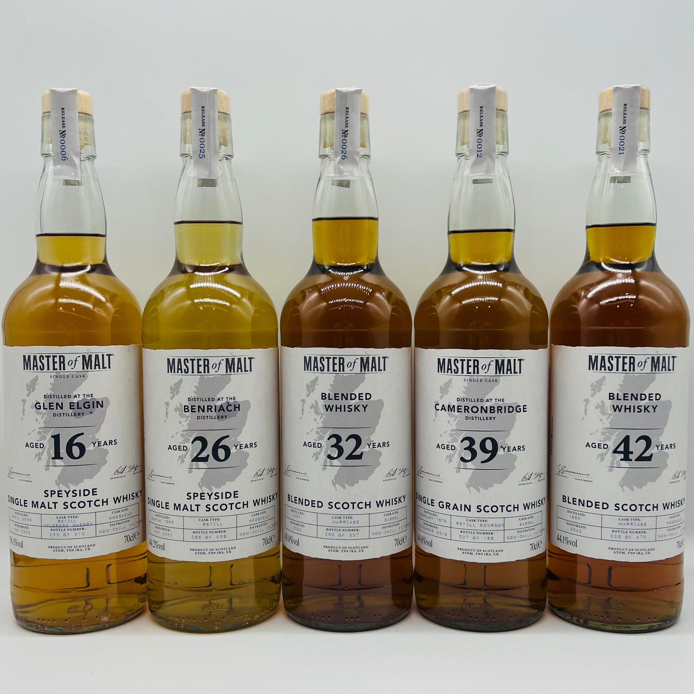 Master of Malt Exploration Set (5x30ml)