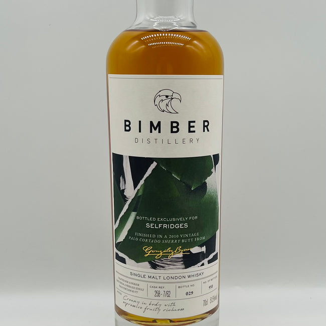Bimber Selfridges 2021 Single Cask (30ml,51.5%) whisky