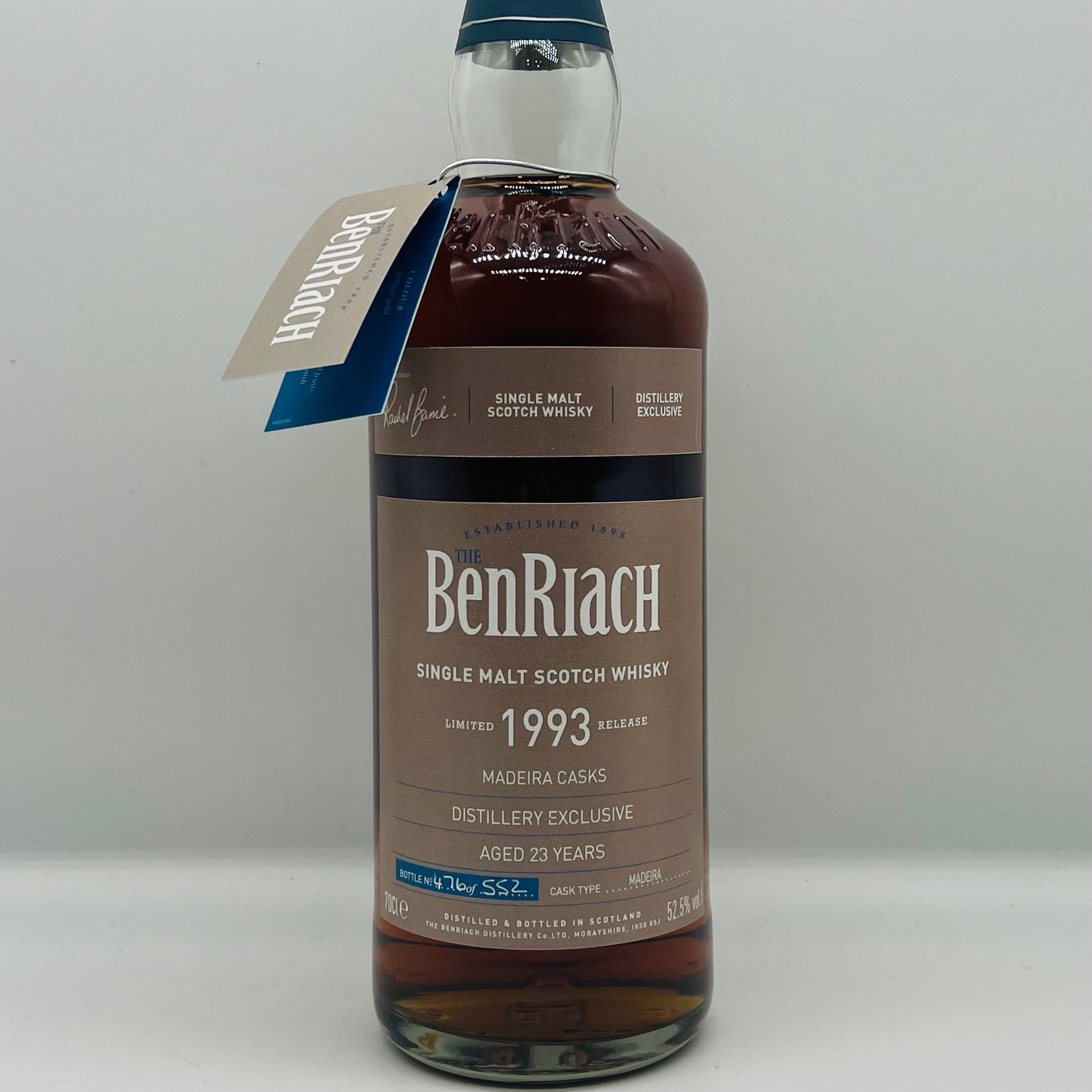 Benriach 1993 Madeira 23y Distillery Exclusive (30ml,52.5%)