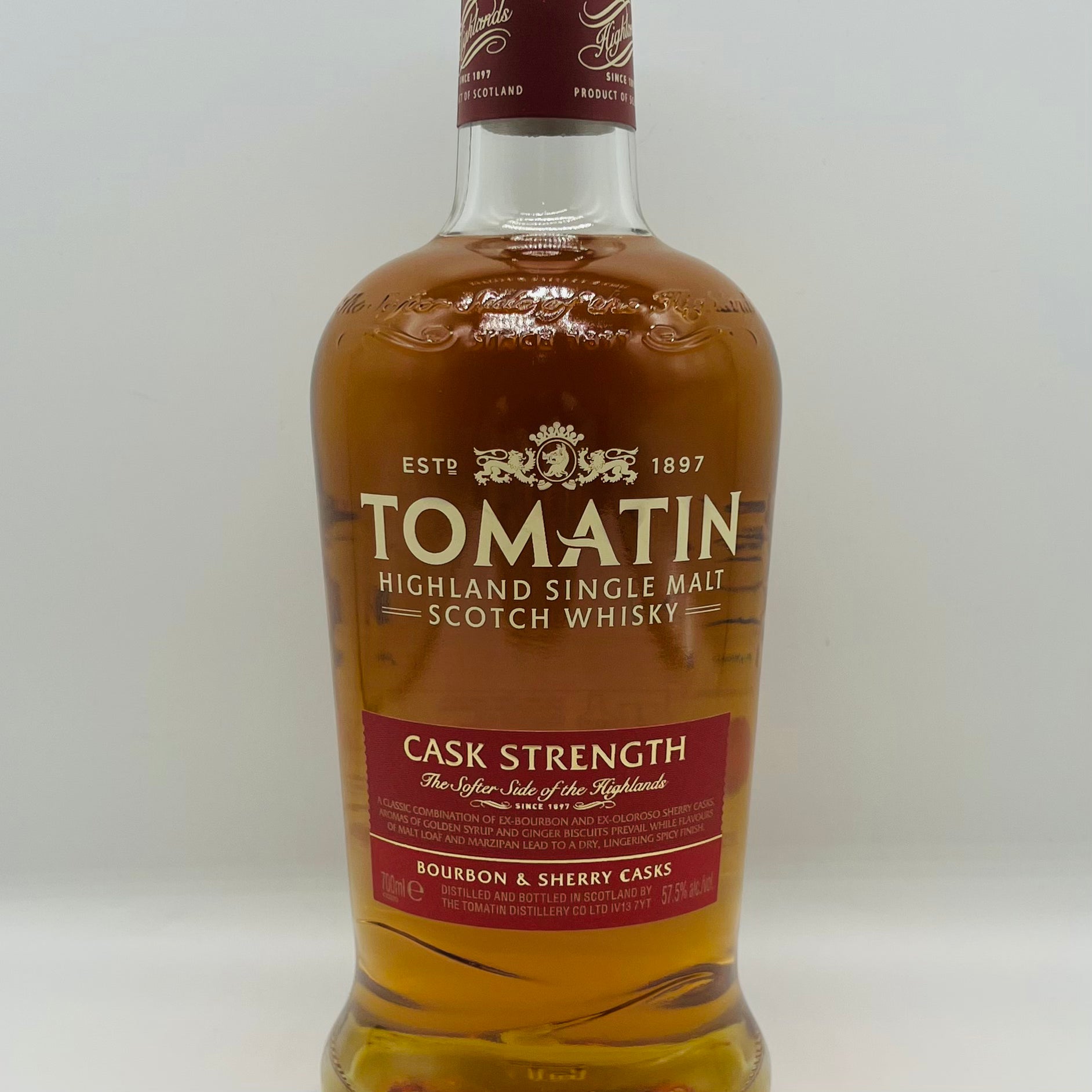 Tomatin Cask Strength (30ml,57.5%)