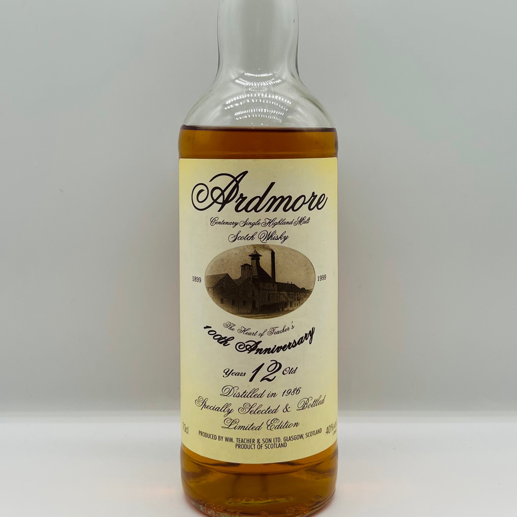 Ardmore 12y 1986 Centenary (30ml,40%)