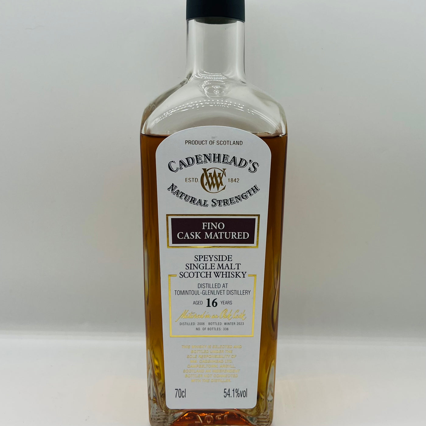 Tomintoul 16y Fino Cadenhead's (30ml,54.1%)