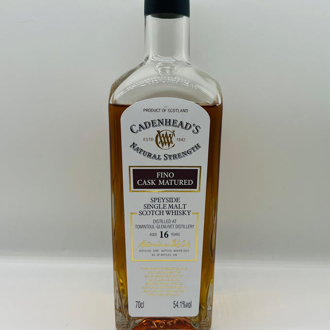 Tomintoul 16y Fino Cadenhead's (30ml,54.1%)