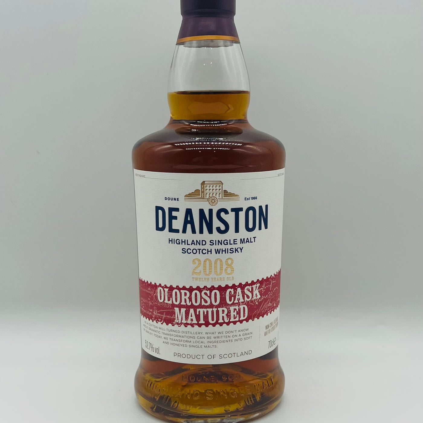 Deanston 2008 Oloroso Cask (30ml,52.7%)