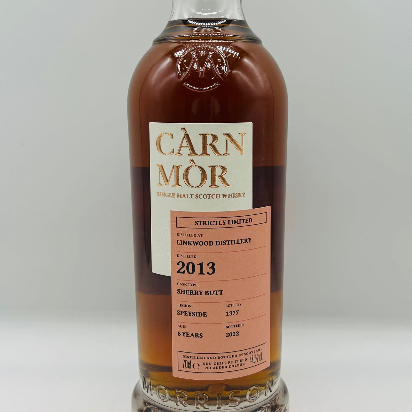 Linkwood 2013 8y Sherry Butt Carn Mor (30ml,47.5%)