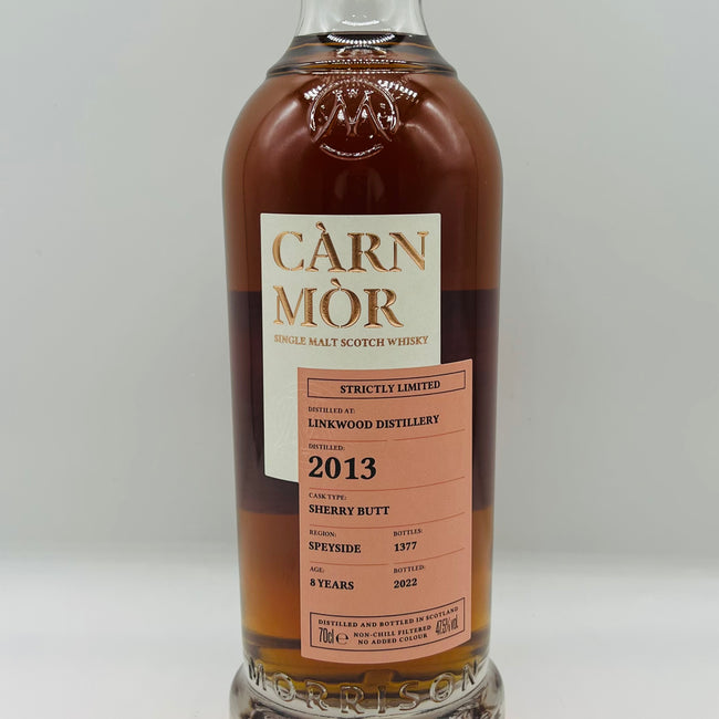 Linkwood 2013 8y Sherry Butt Carn Mor (30ml,47.5%)