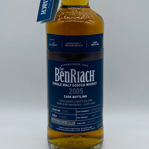 BenRiach 13y 2005 World of Whiskies (30ml,58.1%)