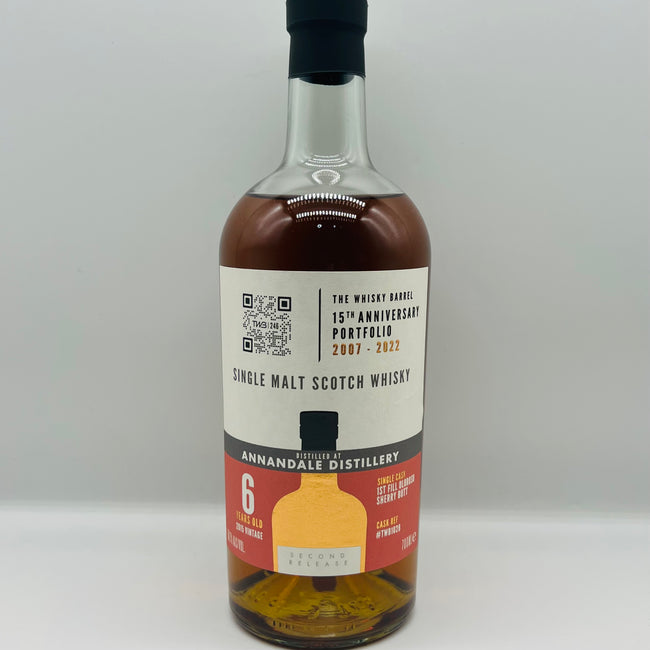 Annandale 6y Peated TWB 15th Anniversary (30ml,59.7%)
