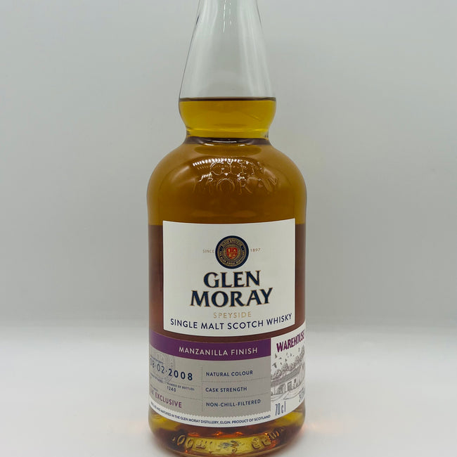 Glen Moray Warehouse 1 Manzanilla Finish (30ml,54.6%)