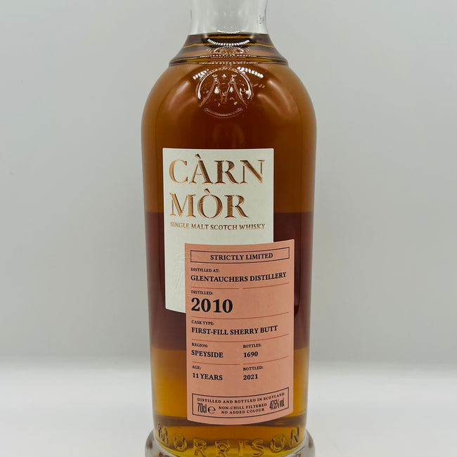 Glentauchers 2010 11y Sherry Butt Carn Mor (30ml,47.5%)