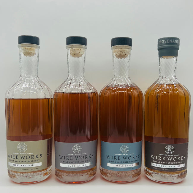 Wire Works 4 Pack (4x30ml) whisky