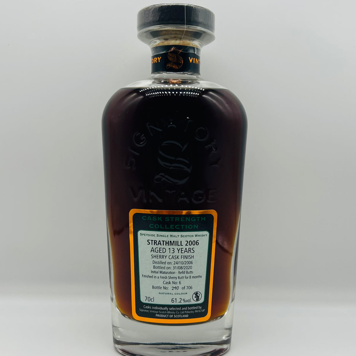 Signatory Vintage Strathmill 2006 13y (30ml,61.2%)