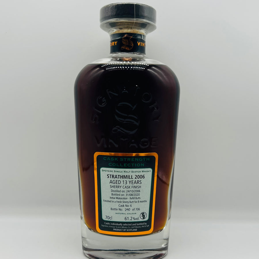 Signatory Vintage Strathmill 2006 13y (30ml,61.2%)