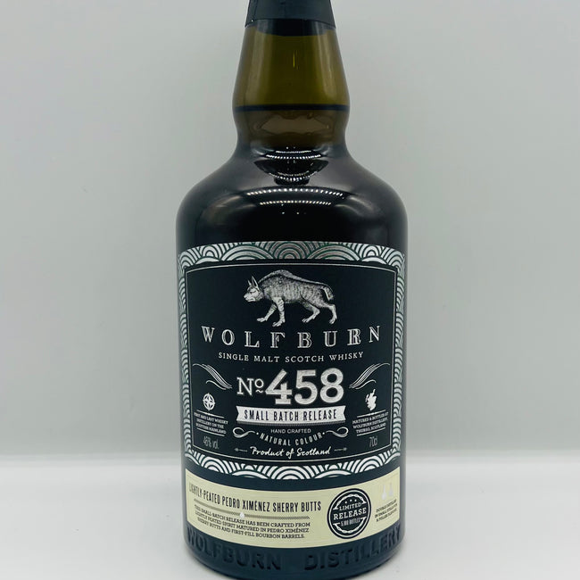 Wolfburn no 458 Peated PX Sherry Butts (30ml,46%)