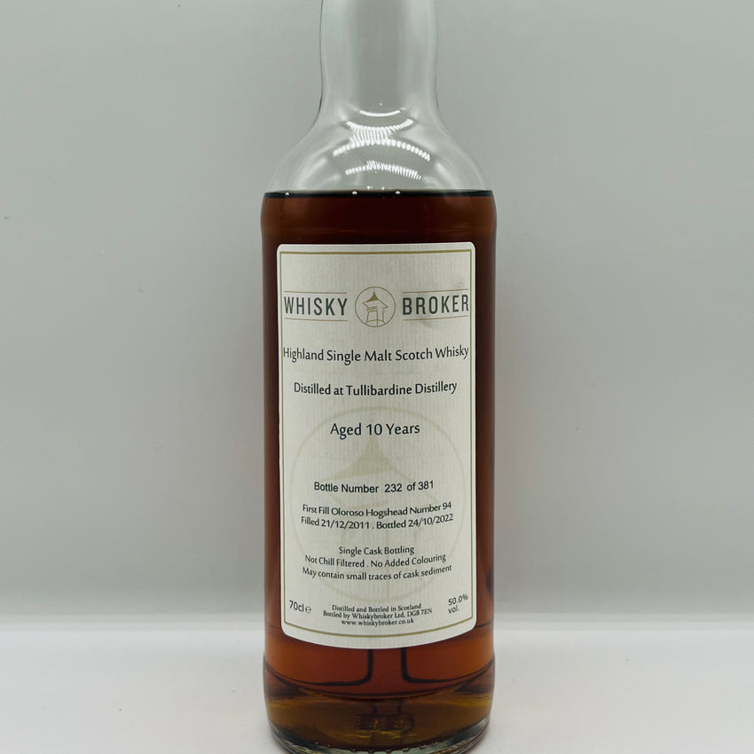 Tullibardine 10y Whisky Broker (30ml,50%)