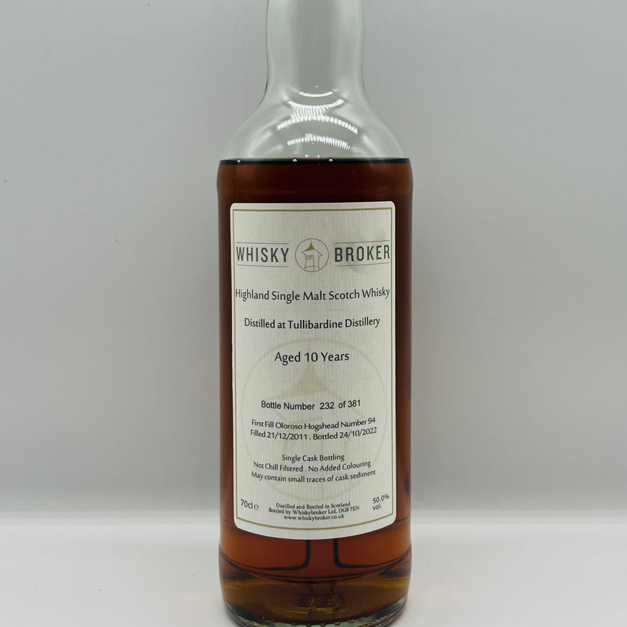 Tullibardine 10y Whisky Broker (30ml,50%)
