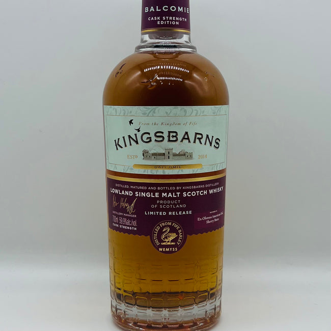 Kingsbarns Balcomie Cask Strength (30ml,59.9%)