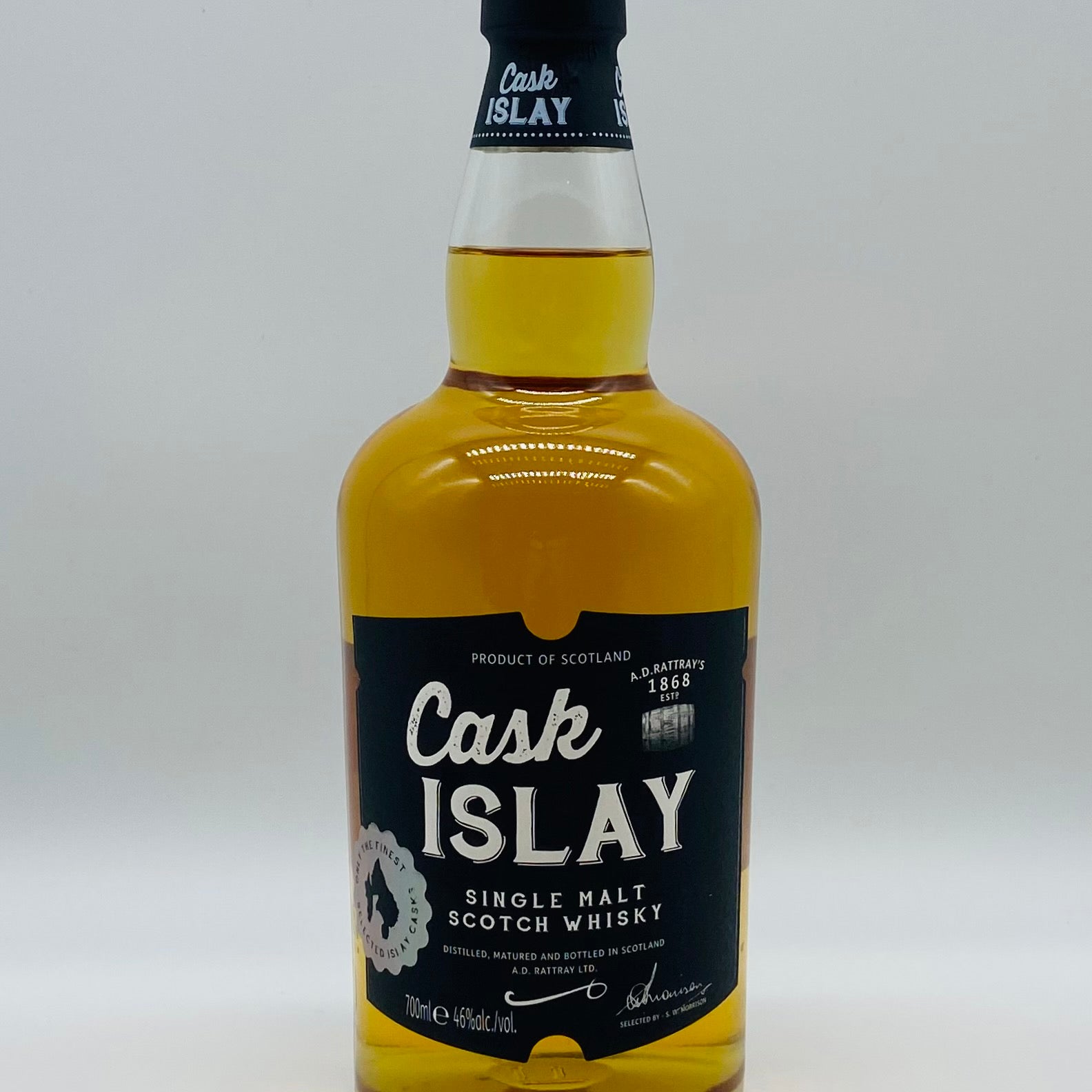A.D Rattray Cask Islay (30ml,46%)