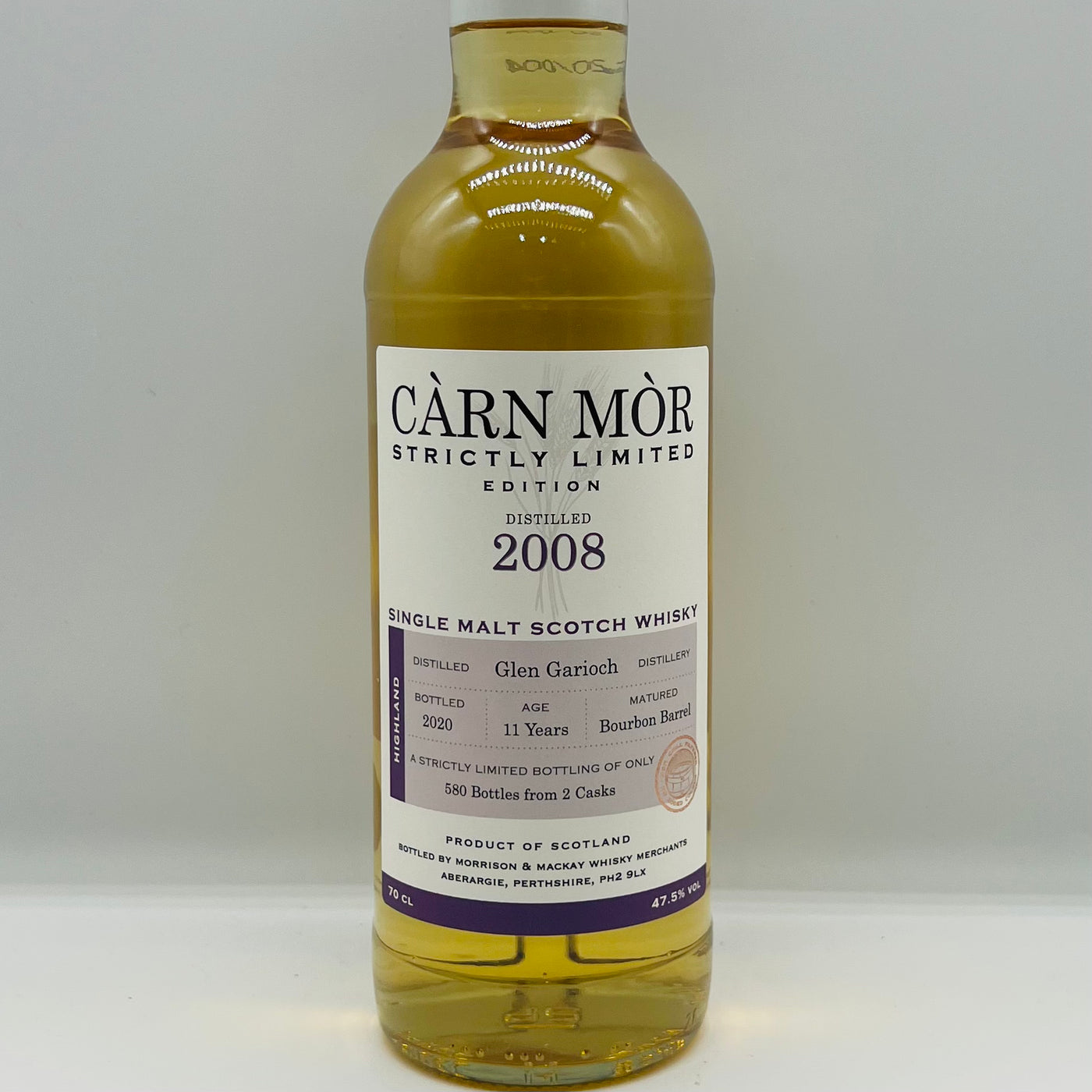 Glen Garioch 11y 2008 Carn Mor (30ml,47.5%)