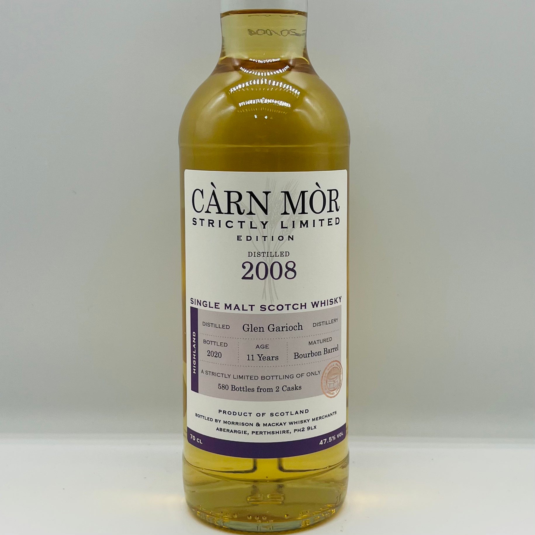 Glen Garioch 11y 2008 Carn Mor (30ml,47.5%)