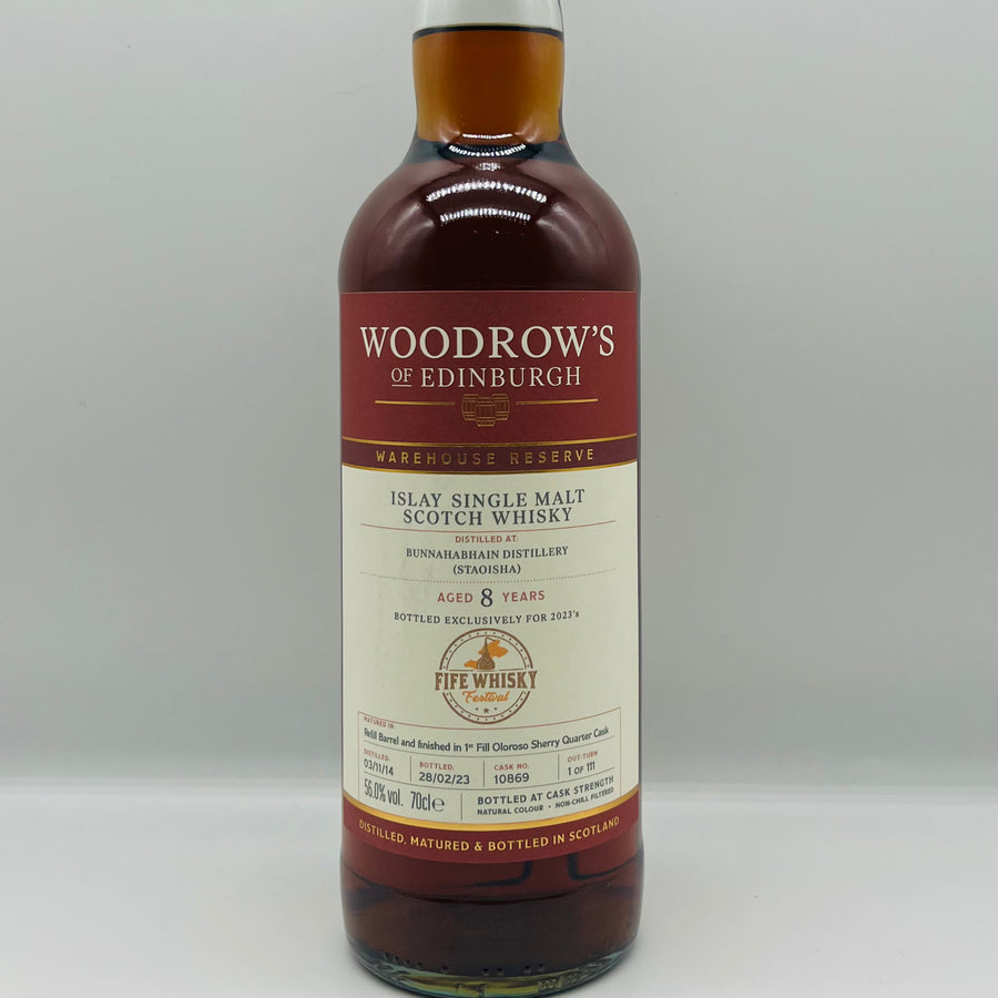 Bunnahabhain 8y Staoisha FWF 2023 (30ml,56%)