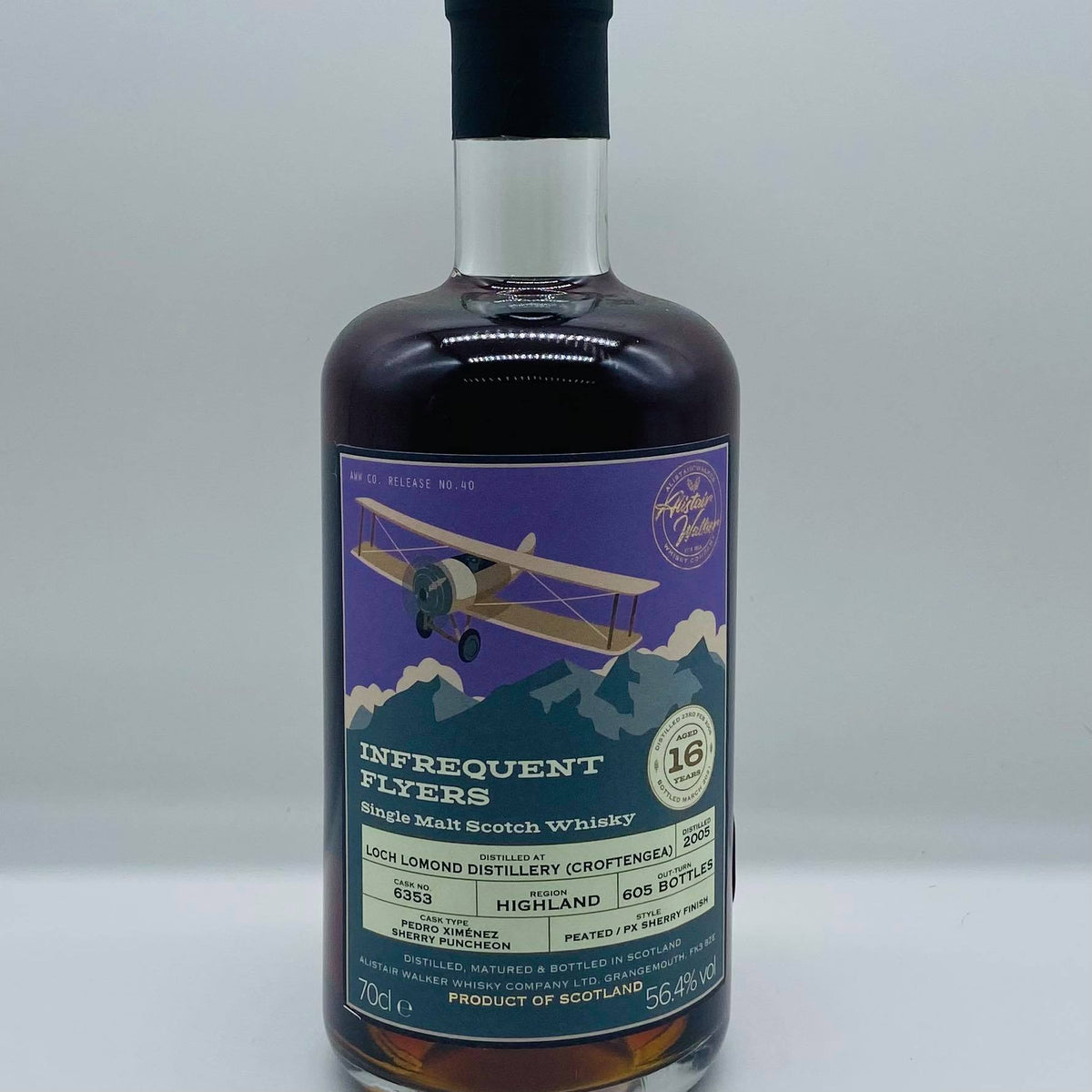 Loch Lomond (Croftengea) 16y Infrequent Flyers (30ml,56.4%)